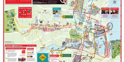 Vana Quebec City jalutuskäik kaart
